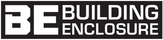 B E BUILDING ENCLOSURE logo