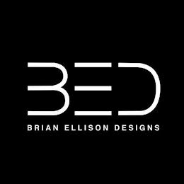 B E D BRIAN ELLISON DESIGNS logo