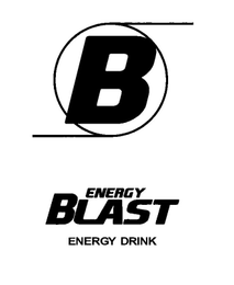 B ENERGY BLAST ENERGY DRINK logo