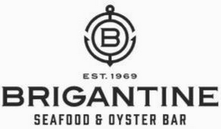 B EST. 1969 BRIGANTINE SEAFOOD & OYSTER BAR logo