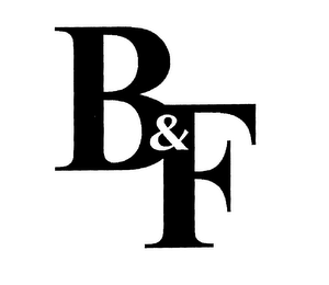 B & F logo