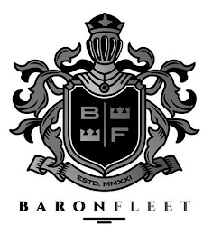 B F ESTD. MMXXI BARONFLEET logo