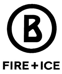 B FIRE + ICE logo