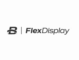 B | FLEXDISPLAY logo