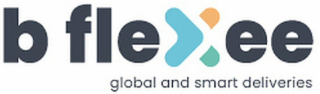 B FLEXEE GLOBAL AND SMART DELIVERIES logo