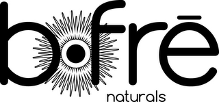 B FRE NATURALS logo