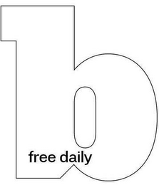 B FREE DAILY logo