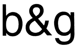 B & G logo