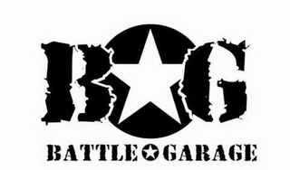 B G BATTLE GARAGE logo