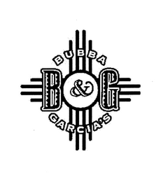 B & G BUBBA GARCIA'S logo