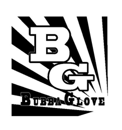 B G BUBBA GLOVE logo