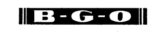 B-G-O logo