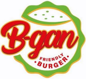 B-GAN FRIENDLY · BURGER · logo