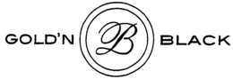 B GOLD'N BLACK logo