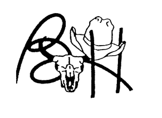 B H logo