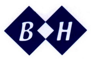 B H logo