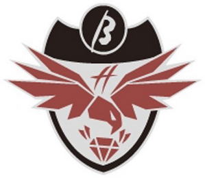B H logo