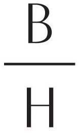 B H logo