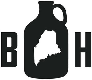 B H logo