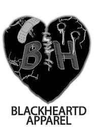B H BLACKHEARTD APPAREL logo