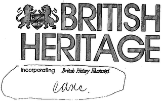 B H BRITISH HERITAGE logo