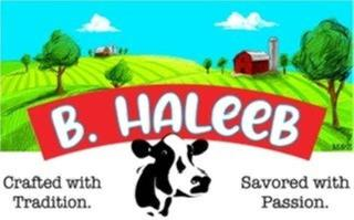 B. HALEEB M&Z CRAFTED WITH TRADITION. SAVORED WITH PASSION. logo