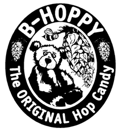 B-HOPPY THE ORIGINAL HOP CANDY logo