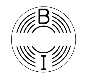 B I logo