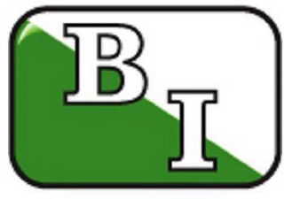B I logo