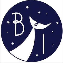 B I logo