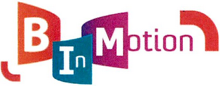 B IN MOTION logo