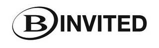 B INVITED logo