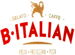 B · ITALIAN · GELATO · CAFFÈ · PASTA · PASTICCERIA · PIZZA logo