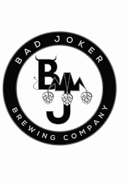 B, J, BAD, JOKER, BREWING, COMPANY logo