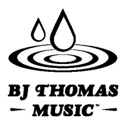 B J THOMAS MUSIC logo