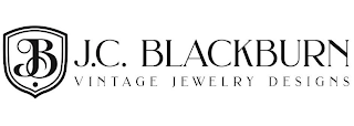 B J.C. BLACKBURN VINTAGE JEWELRY DESIGNS logo