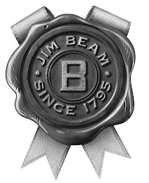 B JIM BEAM SINCE 1795 logo