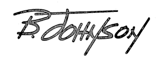 B. JOHNSON logo