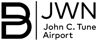 B JWN JOHN C. TUNE AIRPORT logo
