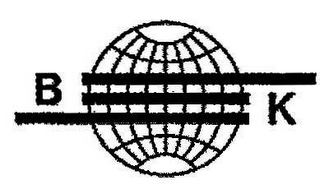 B K logo