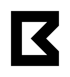 B K logo