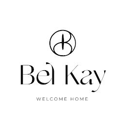 B K BEL KAY WELCOME HOME logo