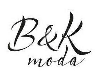B & K MODA logo