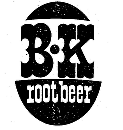 B-K ROOT BEER logo