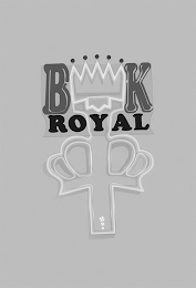 B K ROYAL logo