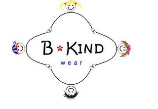B * KIND WEAR logo