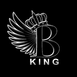 B KING logo