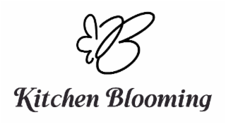 B KITCHEN BLOOMING logo