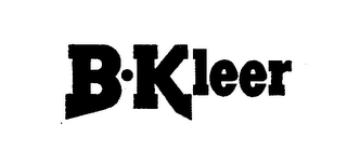 B-KLEER logo
