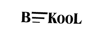 B KOOL logo